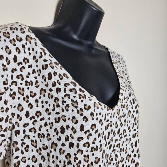 J. Crew Vintage Cotton Animal Print T-shirt - Picture 3 of 8